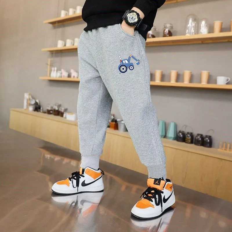 Cartoon Car Children Pants Boys Girls Sweatpants Trousers Cotton Sports Pant 314 Years Old Spring Autumn Track Pant For BoysT251027