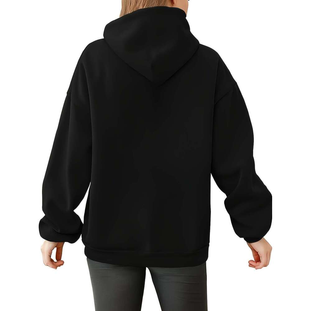 Y2k Graphic Print Hoodie For Women - Pink Geometric Pattern Pullover With "Beautiful Poison" & "Calm In The Chaos" Design, Long Sl