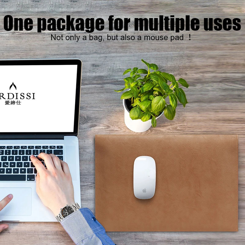 Sleeve Case for Mac Book iPad Air M1 M2 Pro 13 3 136 14 2 12 9 Inch Cover Bag Leather Mens Folder 251027