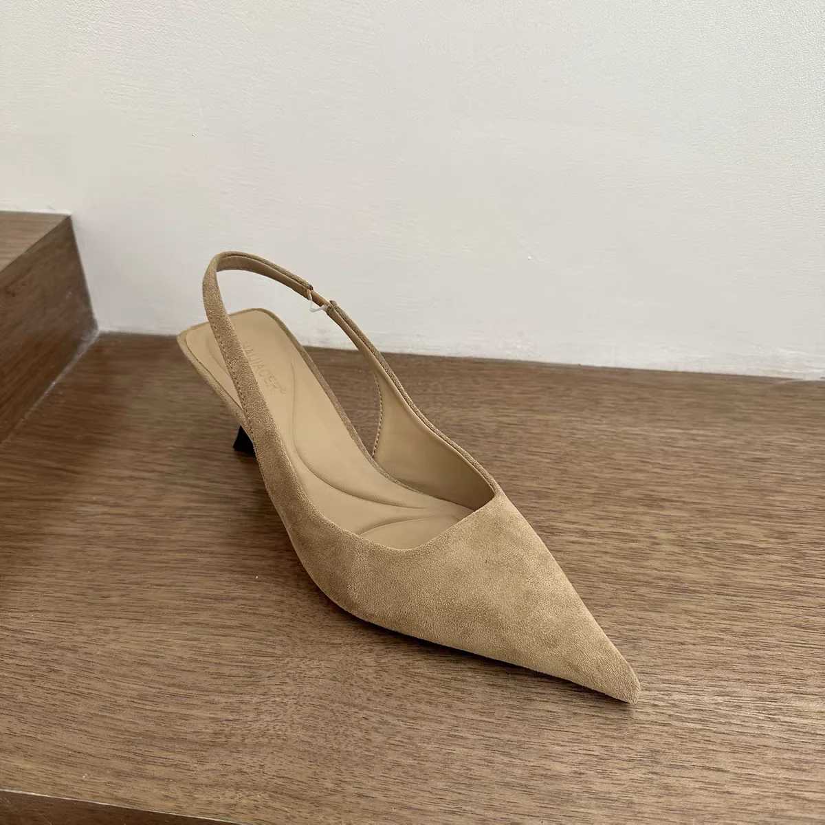 Summer Slip Leopard Women Sandals Shoes Fi Pointed Toe High Heel Stripper Party Ladies Sandalias ShoesXJ251027