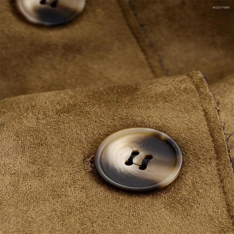 Women's Jackets Autumn Clothing European And American Style Fashionable Simple Suede Jacket