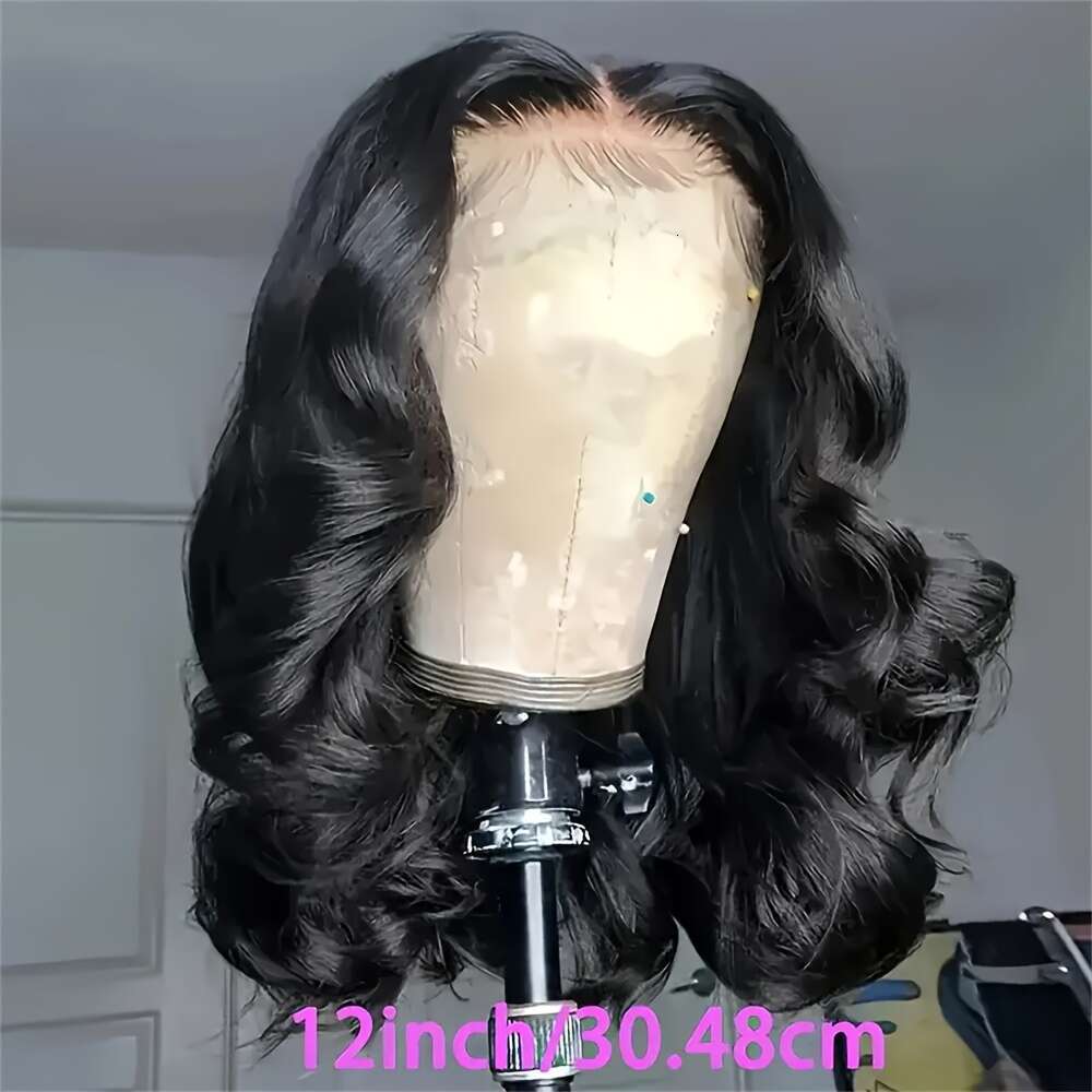 13X4 Lace Front Pre Plucked Glueless Short Bob Wigs Brazilian Body Wave Wear And Go Human Hair Wig