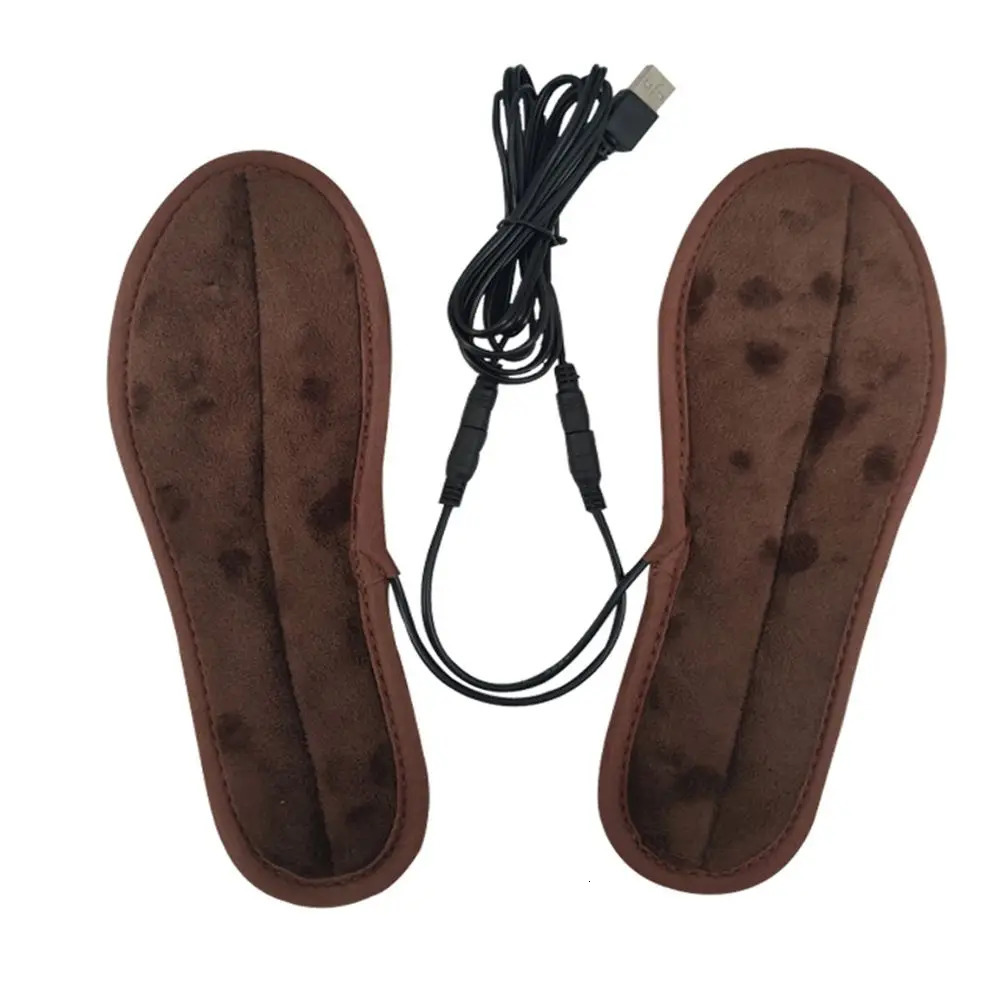 Winter Sports Outdoor USB Heated Shoe Insoles Feet Warm Sock Washable Foot Warming Pad251020