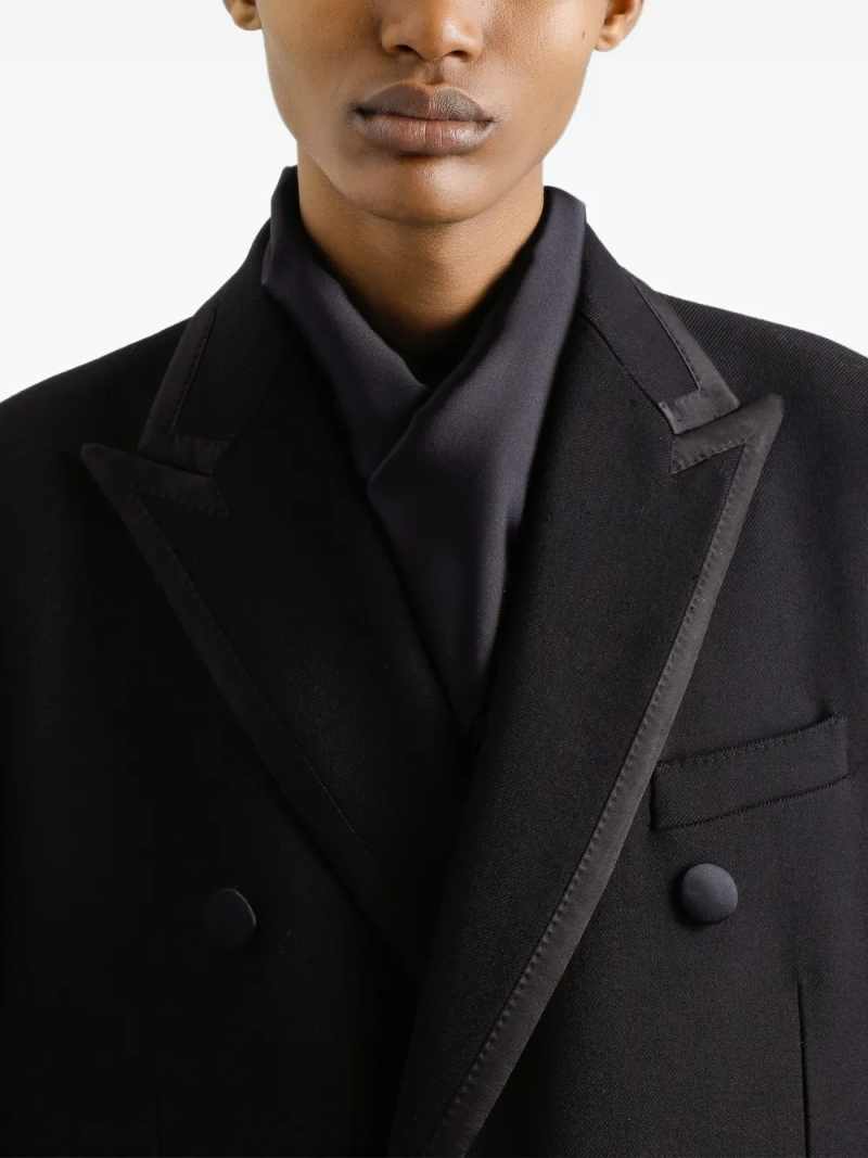 Gorgeous Men Coat Double Breasted Long Sleeve Man Overcoat Formal Wool Blend Winter Winter Business Blazers Customized