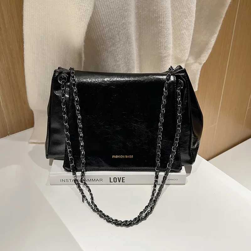 Large Capacity Bag for Wen New Fiable Chain Shoder Crossbody Bag Casual Texture Small Square Bags1 D251027