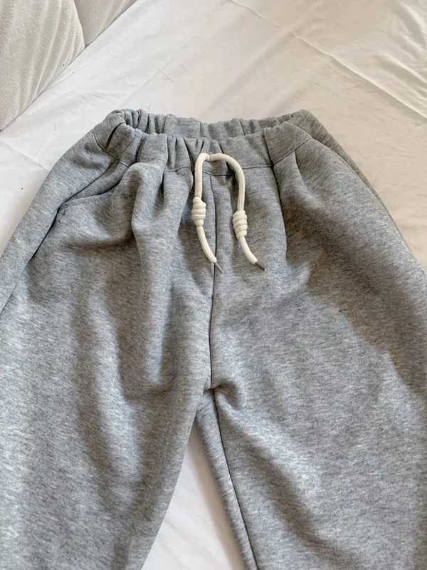 Spring White Grey Girls Straight Pants Pant Children Trousers Boy Autumn New Sweatpants Kids Loose Casual Drawstring Pant 17YrsT251027