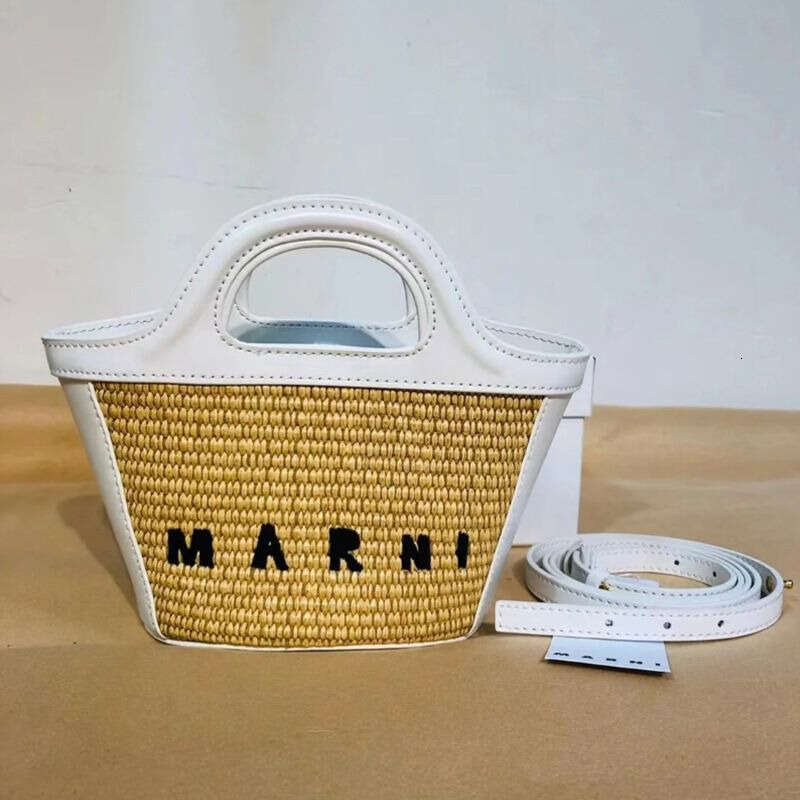 Women Handbag Large Capacity Handbag Bags Mani Fashion Straw Ing Beach New Women S Woven Hand Held Vegetable Basket Shoulder Messenger Bag