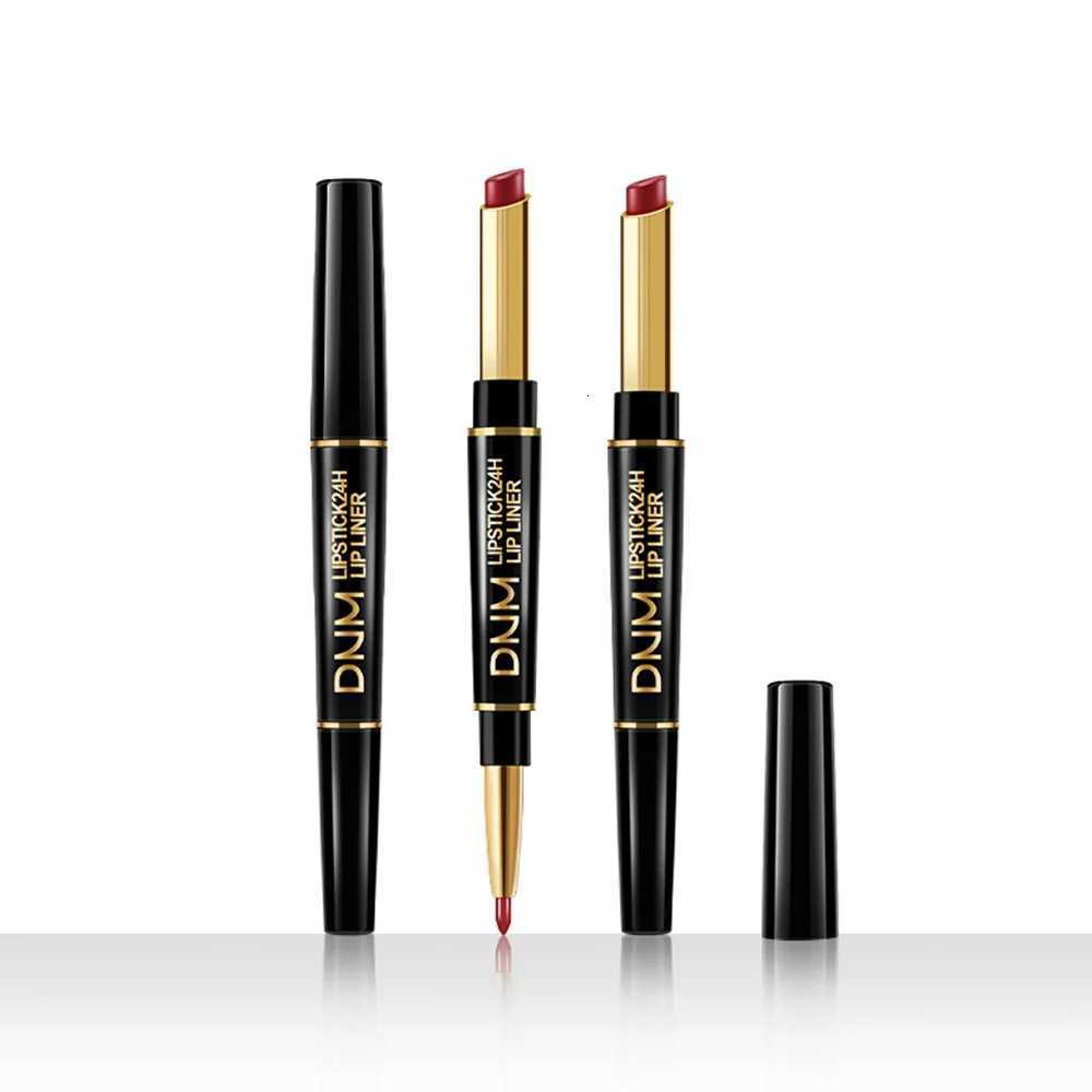 6PCSSET Double Ended Matte Lipstick Makeup Long Lasting Waterproof Nude Lipsticks Lips Liner Pencil Woman Cosmetics Beauty Kit W251027