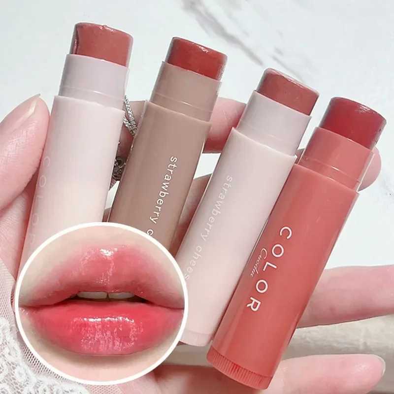 Rose Tea Lip Balm Lipstick Moisturizing Antidry Lip Care Cosmetics Anticracking Lipstick Colored Hydrating Lip Tinted Makeup W251027