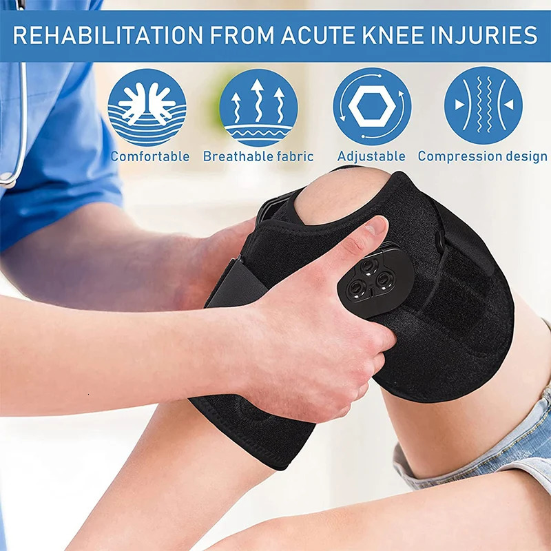 Hinged Knee Brace Adjustable Knee Support with Side Stabilizers of Locking Dials for Knee Pain Arthritis Acl Pcl Meniscus Tear 251023