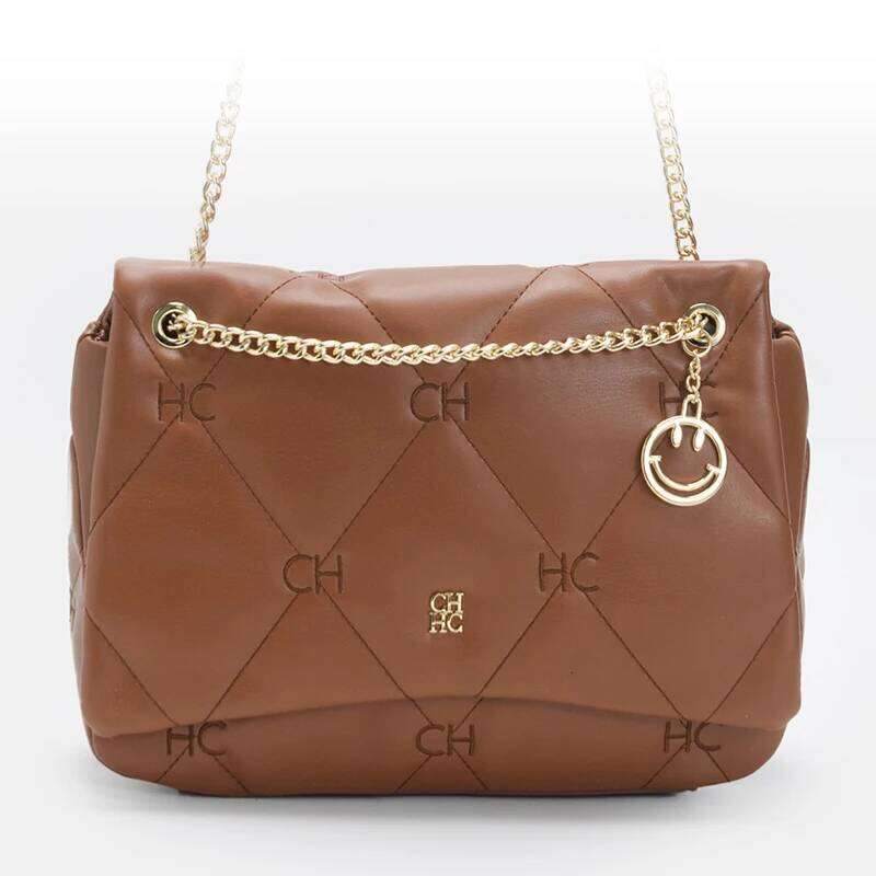 CH Exquisite Crossbody Brand Fashion Smiley Face Accessories Design 2025 New Trend Women's Chain Bag