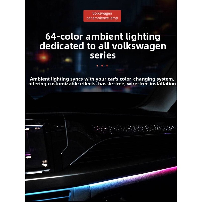 Passat Magotan Sagitar Lavida Tiguan L Touron CC Tuyue Tanyue ID3 Original Car Dedicated Ambient Light