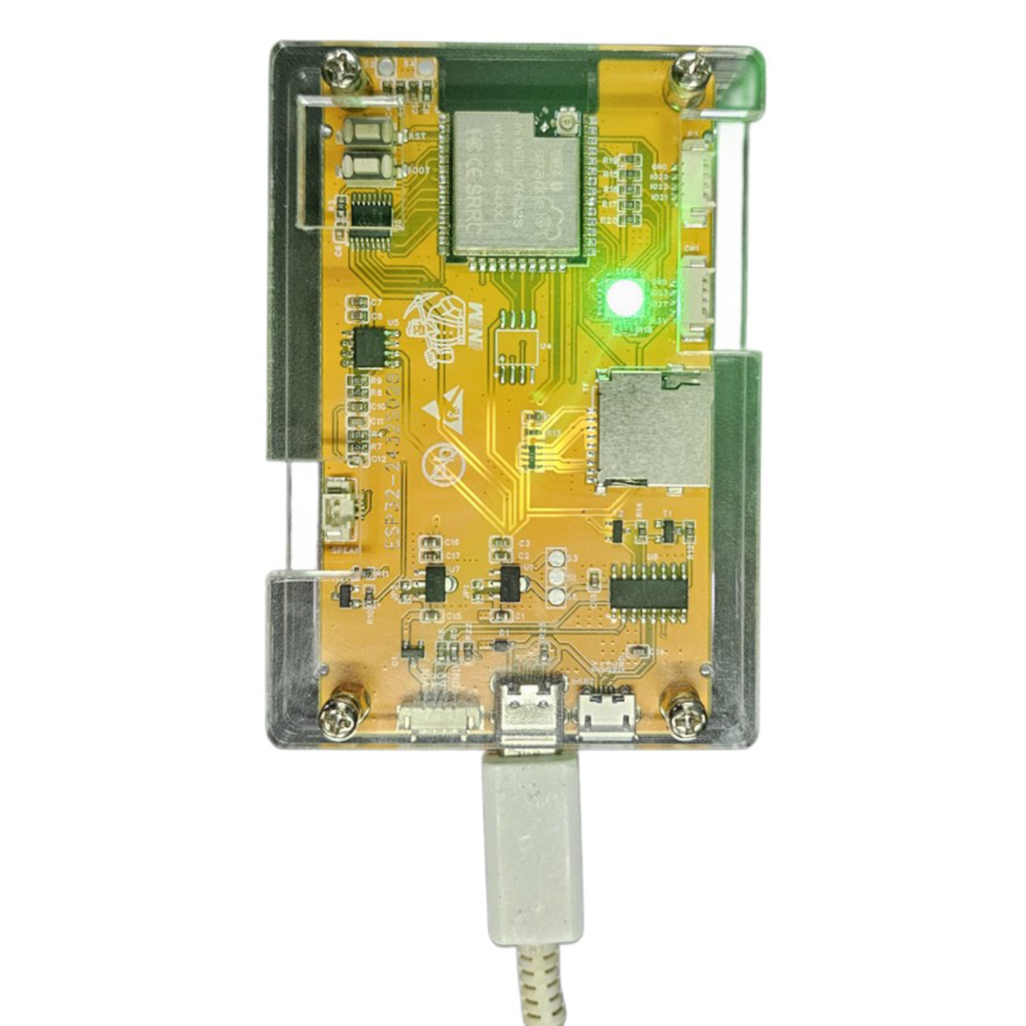 Stellapex NerdMiner V2 Bitcoin Educational Miner 55 KH/s 2.8-inch Display 5W USB WiFi & BLE Crypto Hands-On Lottery Mining