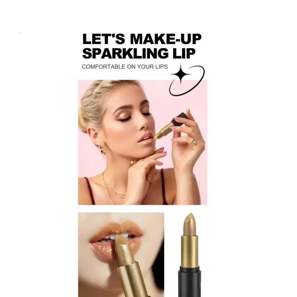 Shimmer Metallic Lipstick Set Waterproof Glitter High Pigment Shiny Sparkling Pearl Lipgloss Long Lasting Makeup W251027