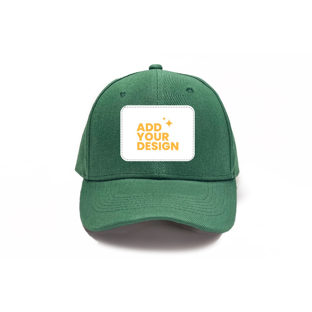 DHgatepod Classic Baseball Cap - Curved Brim Sun Protection Cotton Canvas & PU Hat for Sports & Outdoor Activities