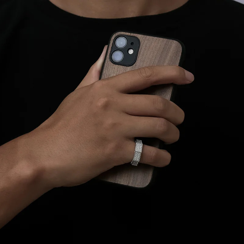 Hip Hop Micro Paved Cubic Zirconia Bling Ice Out Geometric Octagon Finger Rings for Men Rapper Jewelry Gold Silver Color 251023