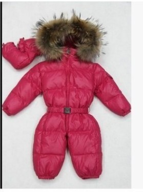 Winter Hooded Jumpsuit for Girls Boys Baby Ski Clothing Overalls Snowsuit for Children Kids Ski Coat Jacket Rompers 1/2 Years 2T 241115