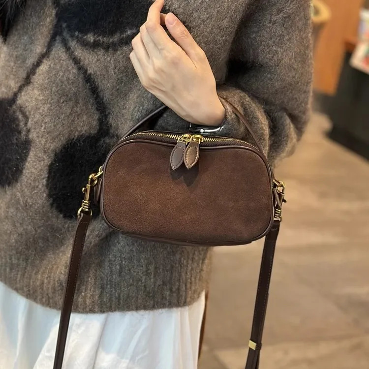 Vintage Shoulder Bag for Women Faux Suede Leather Female Handbags small ladies messenger Crossbody Bags Sac A Main bolsos 251027
