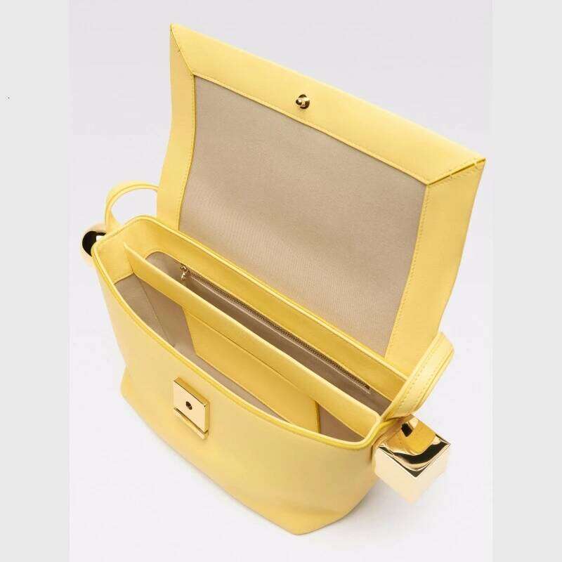 Shoulder Bag Flap, Solid Color Fashion Top Handle Bag With Metal, Women's Design Handbag For Everyday Style