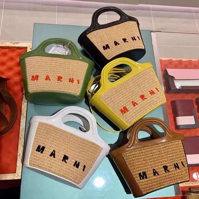 Women Handbag Large Capacity Handbag Bags Mani Fashion Straw Ing Beach New Women S Woven Hand Held Vegetable Basket Shoulder Messenger Bag