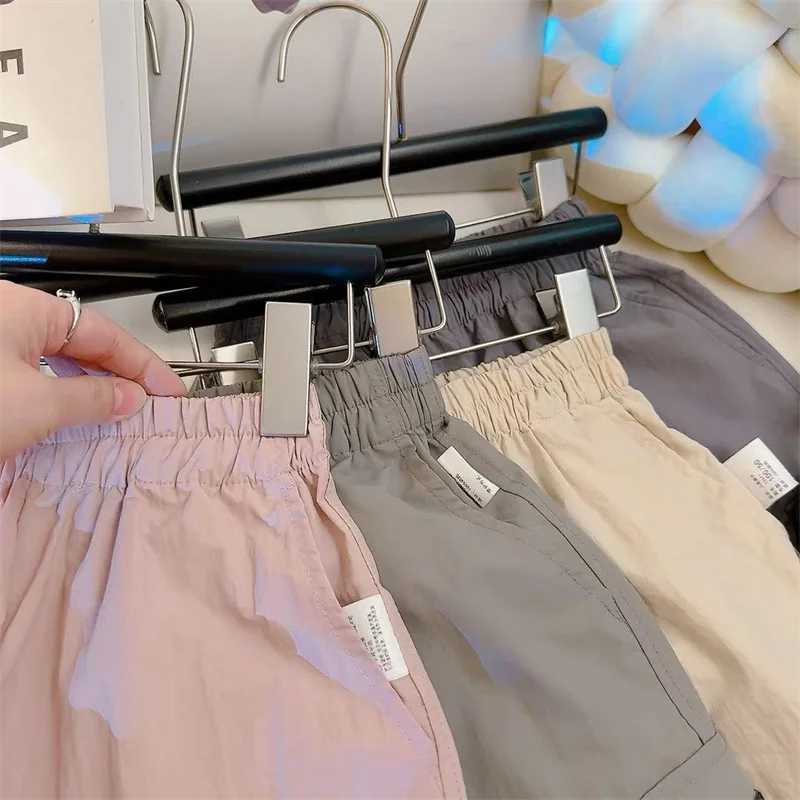 Boys Girls Casual Pants Fashion Kids Spring Autumn Trousers Teenager Vintage Streetwea Pants Children Solid Colour SweatpantsT251027