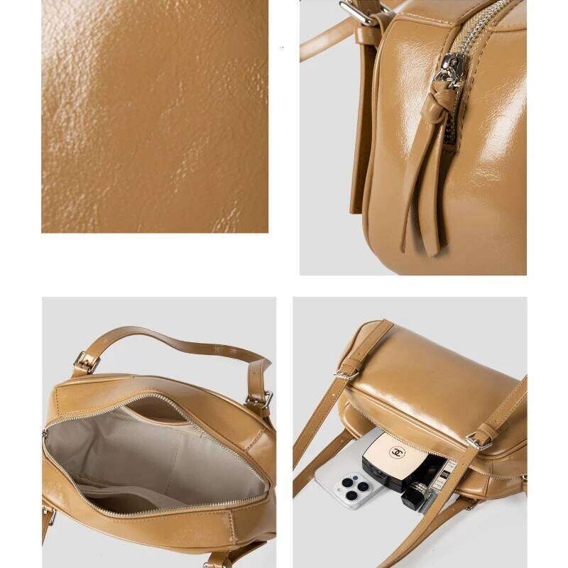 Brand Commuter Shoulder Bags For Women Niche Design Handbags PU Leather Causal Tote Big Capacity Pillow Underarm Bag 251027