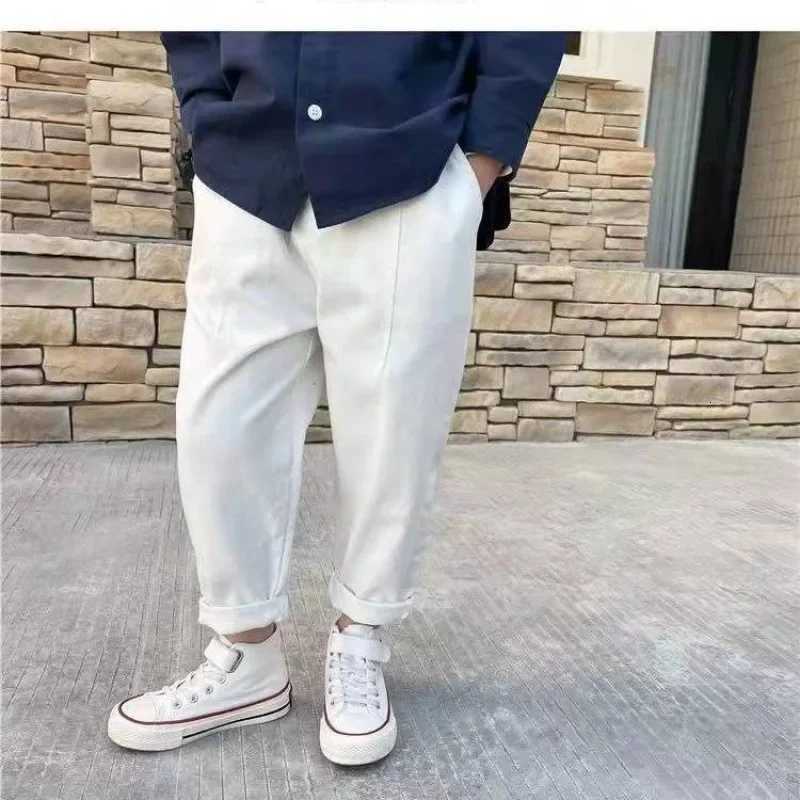 Baby Boys Pants Spring Autumn Cotton Kids Boy Girl Loose Pants Cargo Pants Childrens Casual Sports TrousersT251027