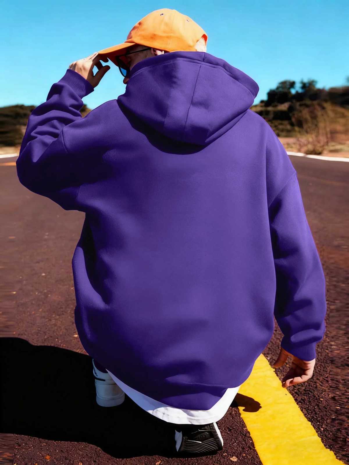 Italia Milano Creativity Prints Casual Hoodies Men Street Fleece Sweatshirts Autumn Warm Clothing Pocket Soft Unisex Streetwear W251027