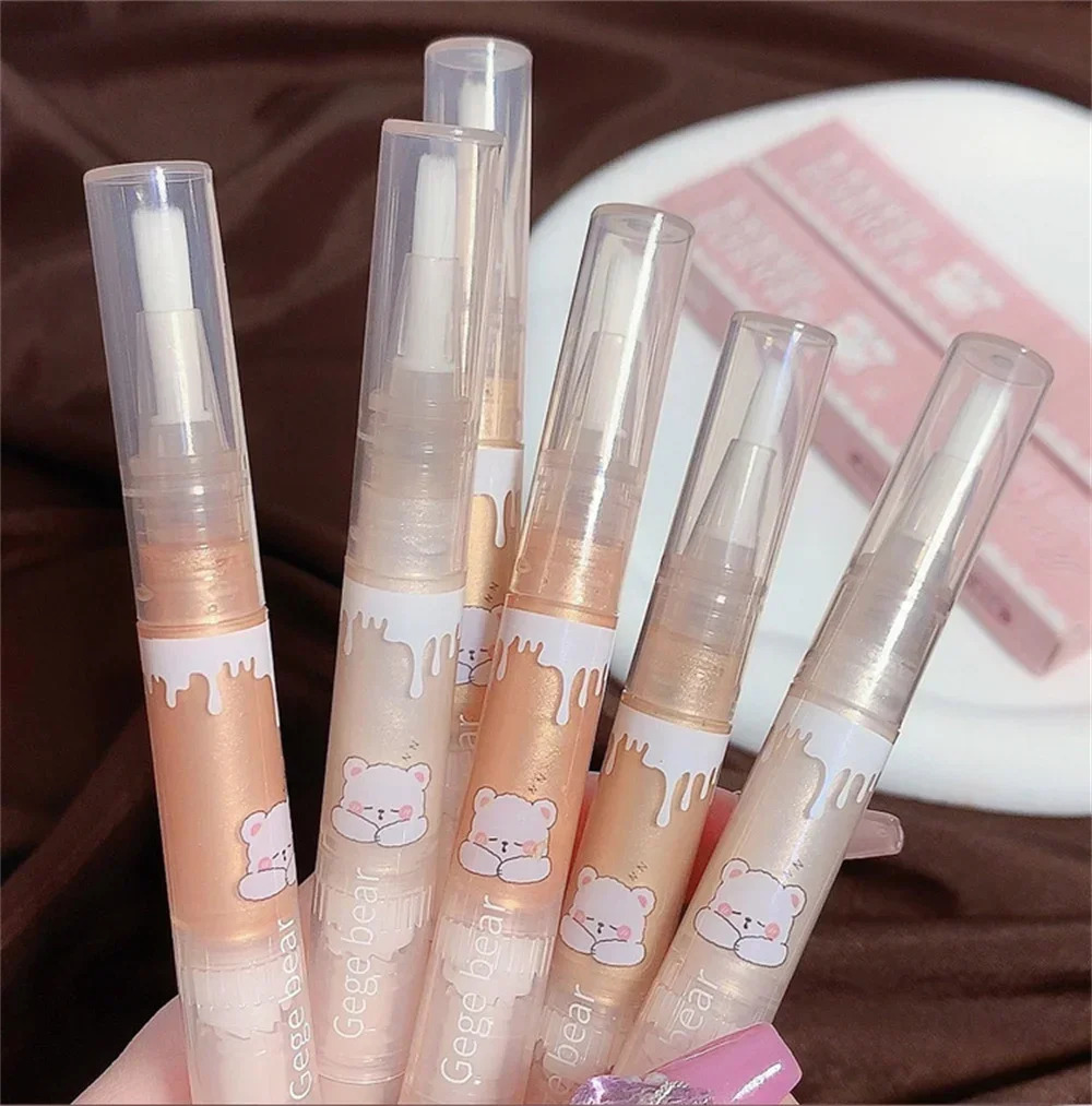 Lying Silkworm Highlighter Pen White Pearl Shiny Diamond Waterproof Lasting Eye Makeup Glitter Brightening Eyeliner Eyeshadow 251027