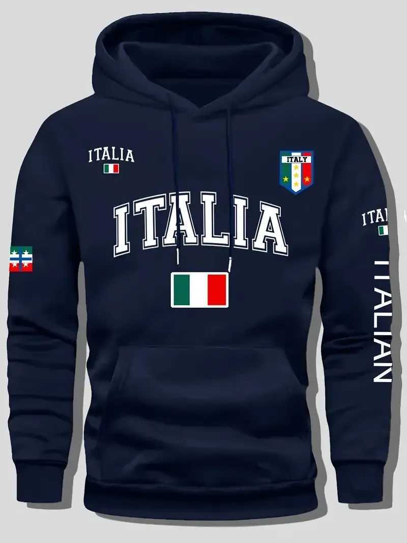 The new mens hoodie for Spring and Autumn 2025 features a casual fashionable soft and comfortable 3D letter pattern print W251027