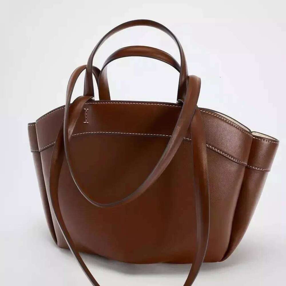 Tote Designer For PU Leather Handbags Large Shoulder High Quality Composited Bag 2025 Bucket Women Bags