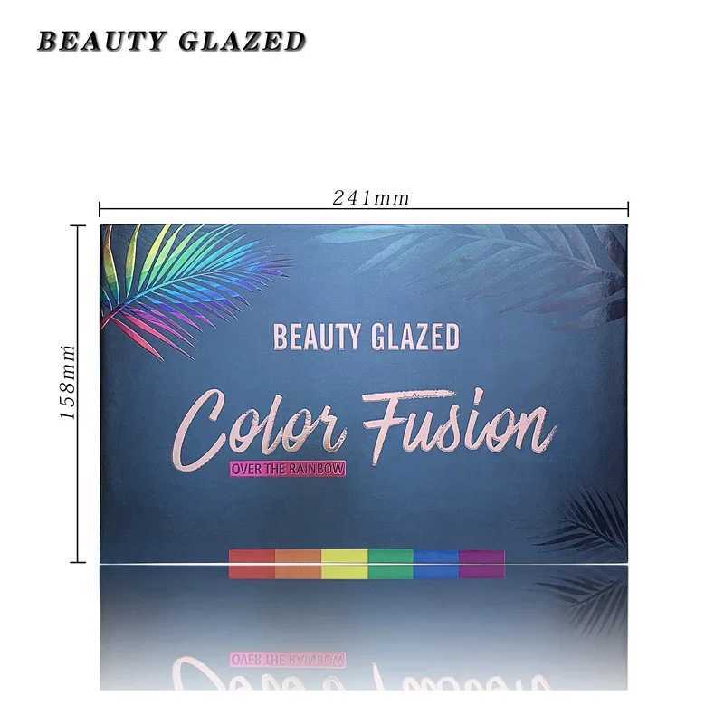 BEAUTY GLAZED 39 Color Rainbow Eyeshadow Palette Long lasting Neon Glitter Eye Shadow Pallete Eye Makeup CosmeticsXJ251027