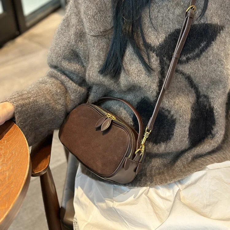 Vintage Shoulder Bag for Women Faux Suede Leather Female Handbags small ladies messenger Crossbody Bags Sac A Main bolsos 251027