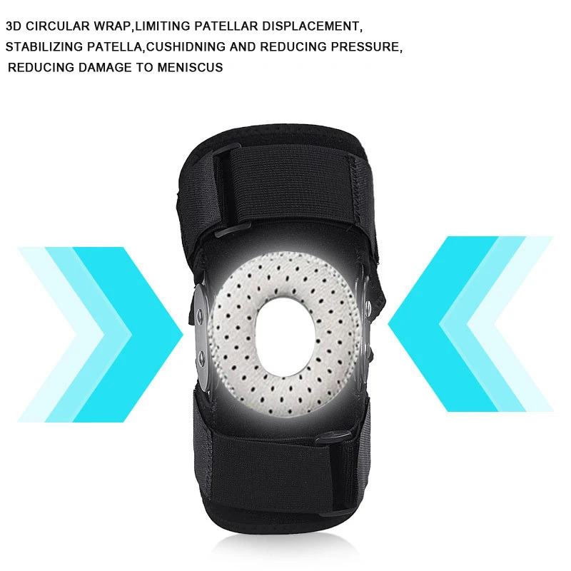 1pcs Knee Support orthopedic knee Brace Adjustable Open Patella Knee Pads Protector Guard Gym Workout Sports 251023