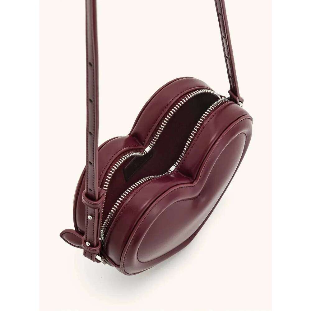 JW PEI Arlene Heart Shape Shoulder Women,3D Love Design Niche Crossbody Purse,Commuting Underarm Bag Valentine's Day Gifts