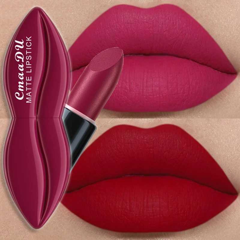Rose Purple Matte Lipsticks Waterproof Velvet Nude Lipstick Sexy Red Lip Stick Pigment Makeup Pink Lip Gloss Long Lasting Makeup W251027