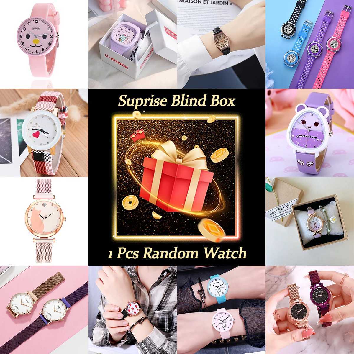 New Mode Watch Mystery Box Randomly Send Watches Surprise Watch Blind Box Watch is the Watch in the PictureT251027