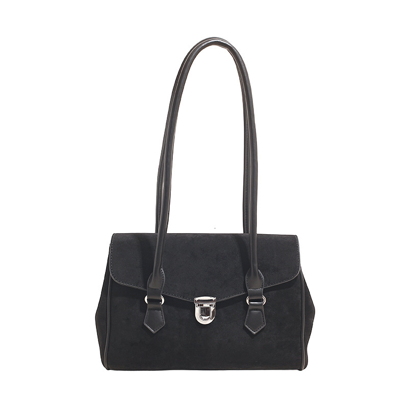 Free shipping designer bag Niche Bag for Women New Autumn Winter Suede Single Shoulder Bag Large Capacity Commuter Underarm Bag