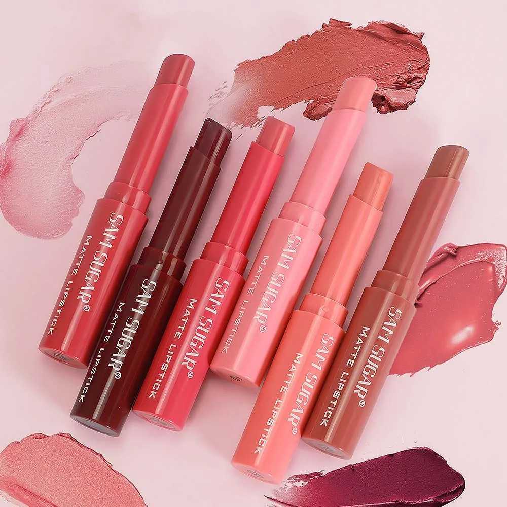 Nude Brown Matte Lipstick Waterproof Lip Sticks Not Fading Sexy Velvet Lipsticks for Women Make Up Long Lasting Lip Cosmetics W251027