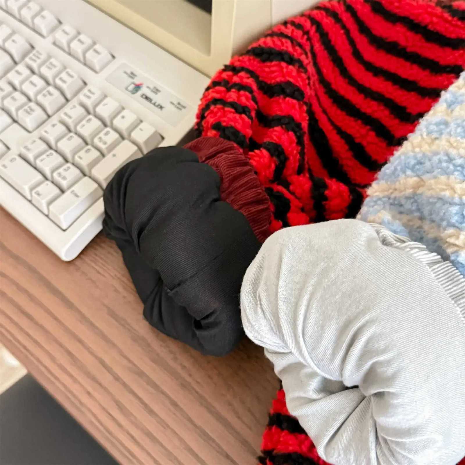 2025 Kids Girl Clothes Lambswool Cotton Padded Striped Pants 16Y Boys Winter New Warm Trousers Children Loose Bottoms OutfitT251027