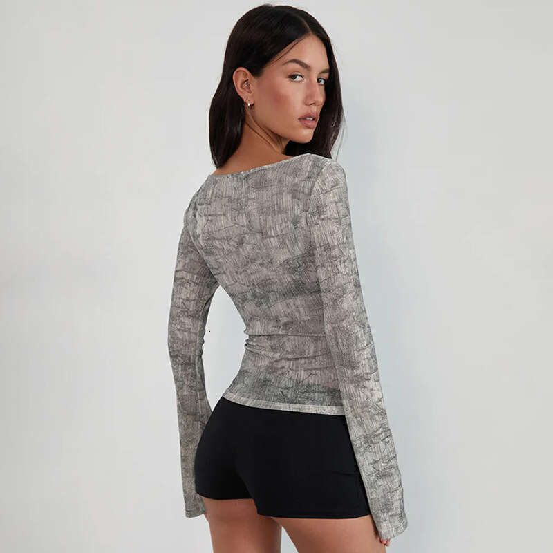 Women's New Animal Print Lightweight Loose Sexy T-Shirt Top