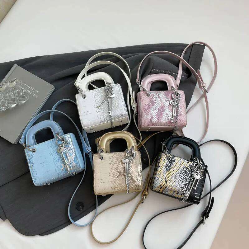Designer Bag Luxury Bag Fashion Classic Women's Mini Handbag Small Square Designed Brand Shoulder Serpentine Vacation Crossbody Bag