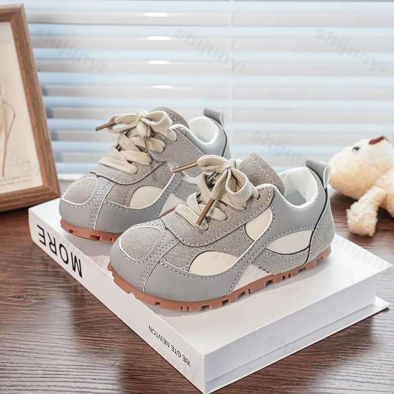 Autumn Children Casual Sneakers 2025 Retro Fashion Nonslip Boys Girls Casual Flat Shoes Baby Comfortable Outdoor Running Shoes S251027