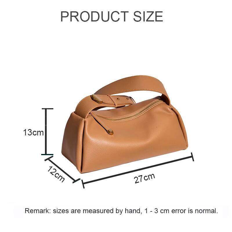 Designer Luxury New Cowhide Split Leather Crossbody Handbag For Women S Advanced Sensation Stick Underarm Messenger Soft One Shoulder Bags