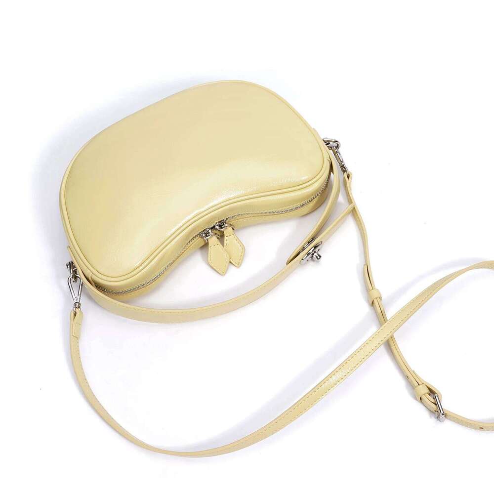 Pea Sheepskin Fashion Cashew Bag 2 Pcs Set Crossbody Niche Design Shoulder Messenger Tote Women Bags