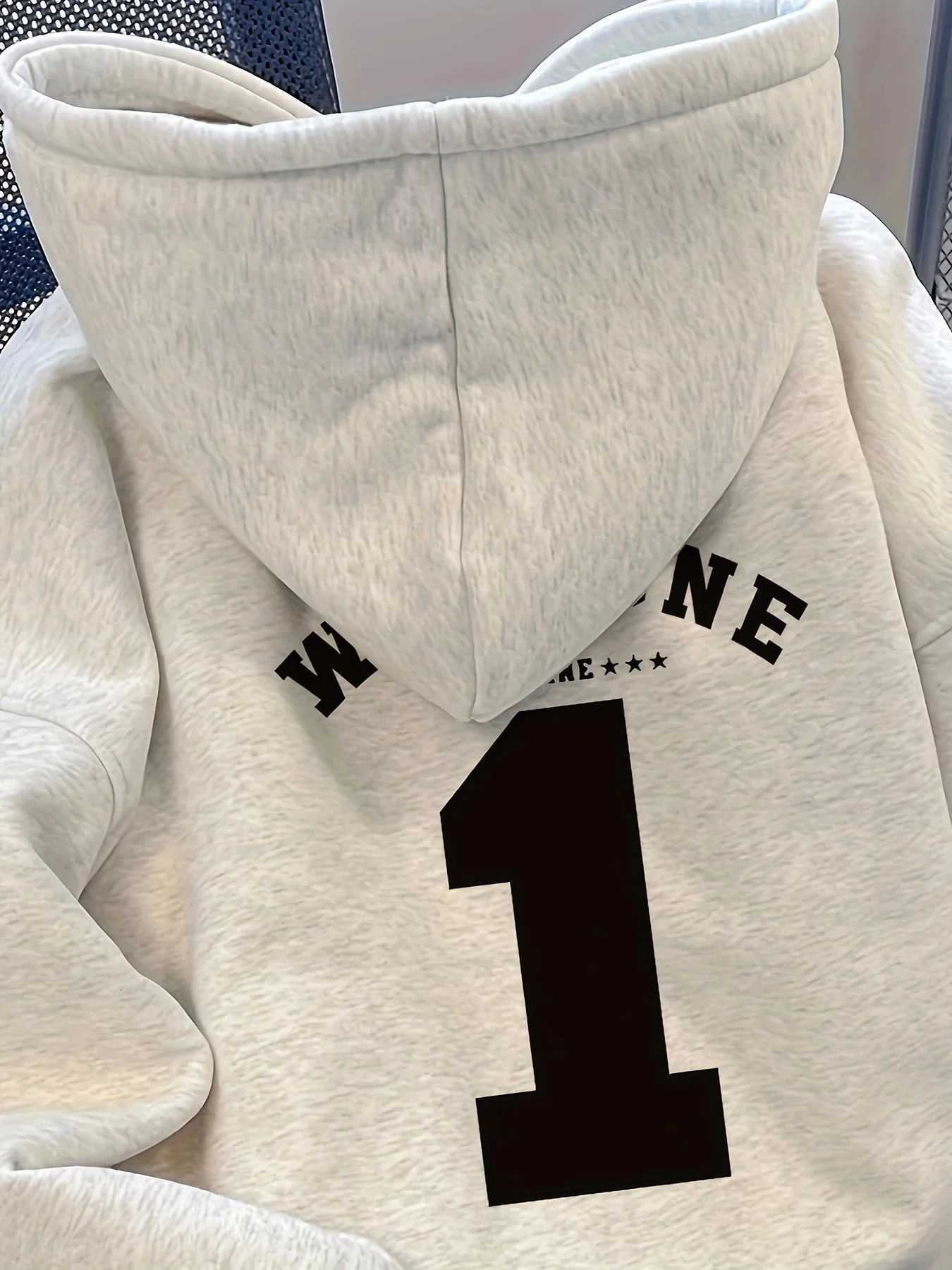 Mens Casual Geometric Print Hoodie Pure Cotton Loose 2025Hotselling Unisex Autumn and Winter Pure Cotton Casual Fashion Hoodie W251027