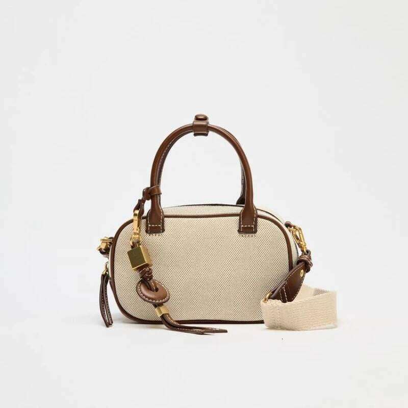 MINI TOPED Bag, Wide Strap Women's Vintage Crossbody Bag, Ladies Design Handbags, Solid Color Small Shoulder Bag