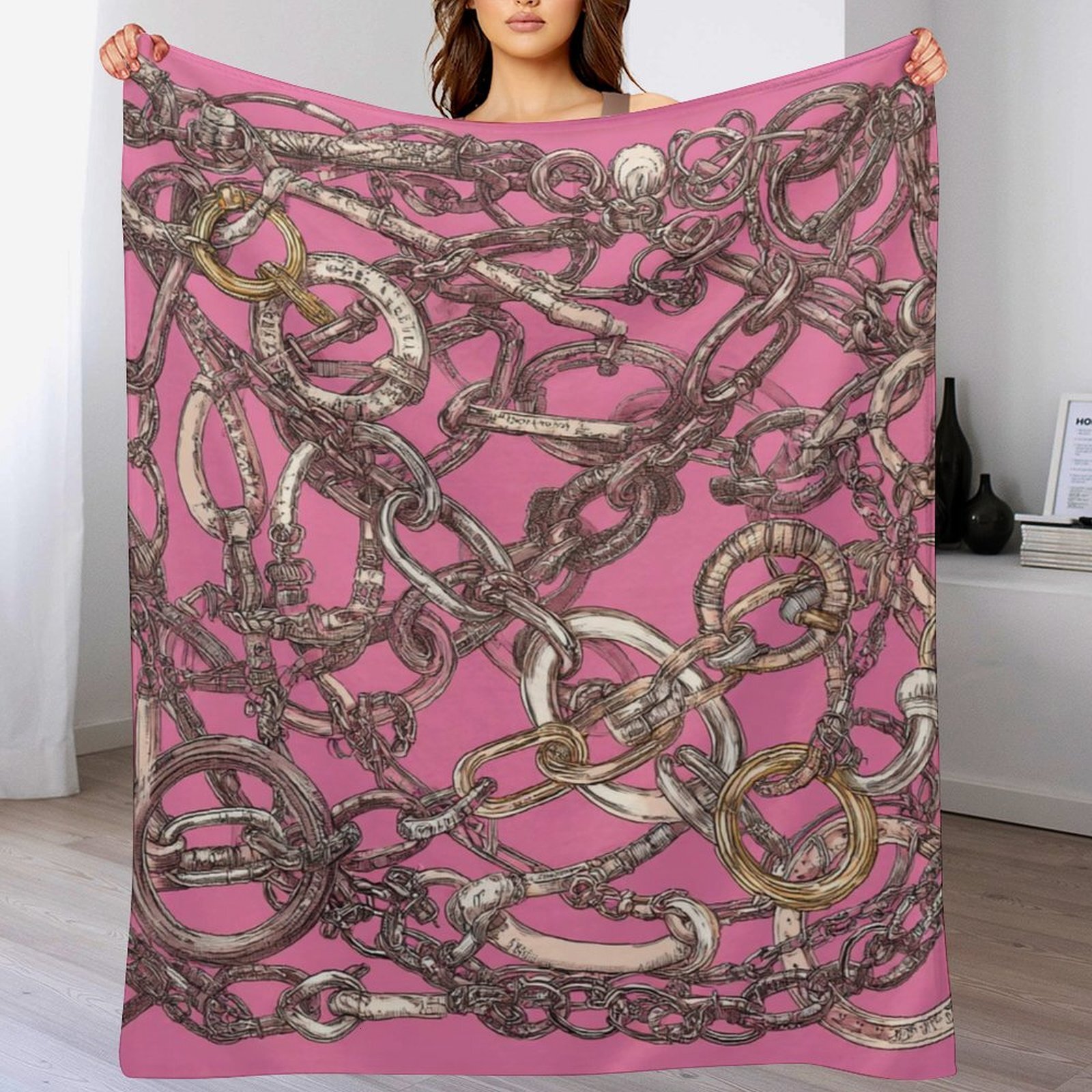 Custom H Designer Horse blanket blanket throw cashmere vibration blanket copert Home Travel Throw Summer Air Conditioner Beach home bedding blankets t