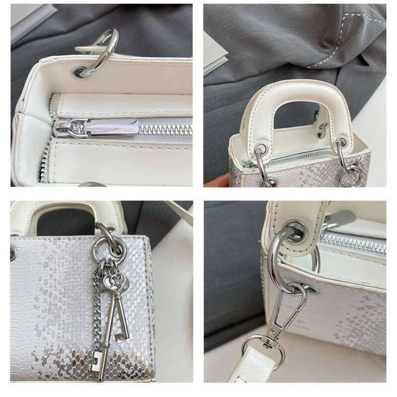 Designer Bag Luxury Bag Fashion Classic Women's Mini Handbag Small Square Designed Brand Shoulder Serpentine Vacation Crossbody Bag