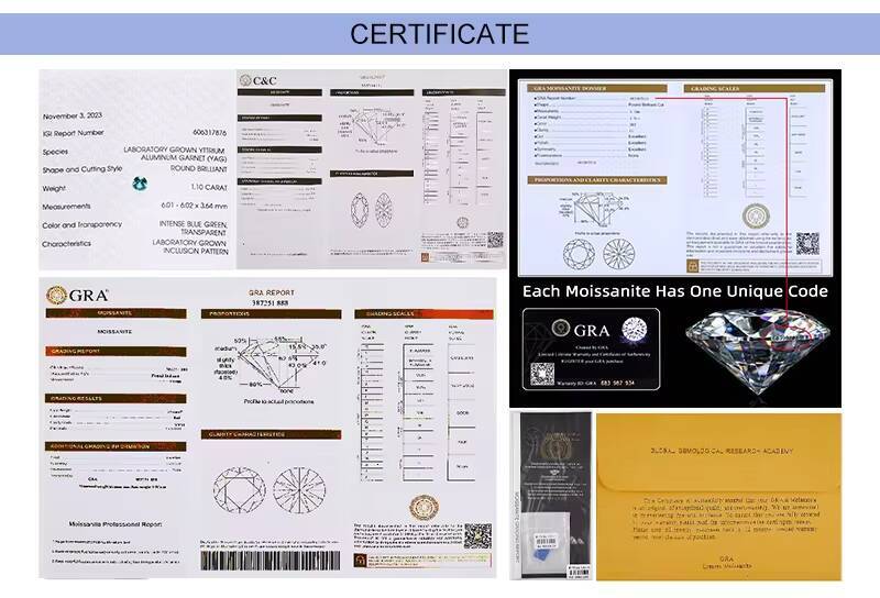 Superstar Style Vvs Moissanite Diamond Ring D Color With GRA Certificate 10K18K Solid Gold Moissanite Ring Pass Diamond Tester